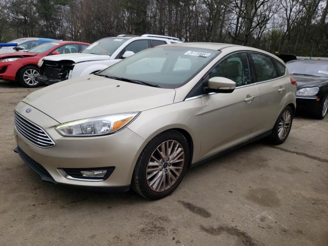 1FADP3N29JL314857 - 2018 FORD FOCUS TITANIUM BEIGE photo 1