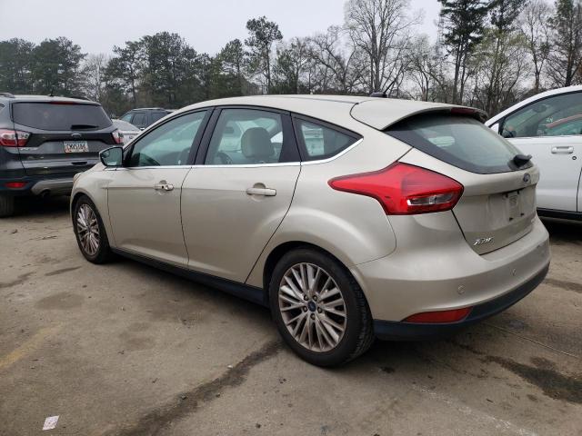 1FADP3N29JL314857 - 2018 FORD FOCUS TITANIUM BEIGE photo 2