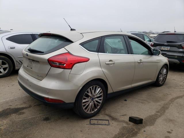 1FADP3N29JL314857 - 2018 FORD FOCUS TITANIUM BEIGE photo 3