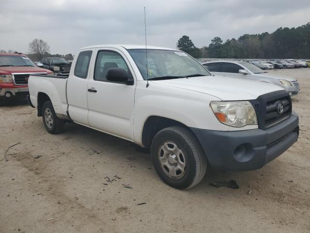 5TETX22N18Z525187 - 2008 TOYOTA TACOMA ACCESS CAB WHITE photo 4