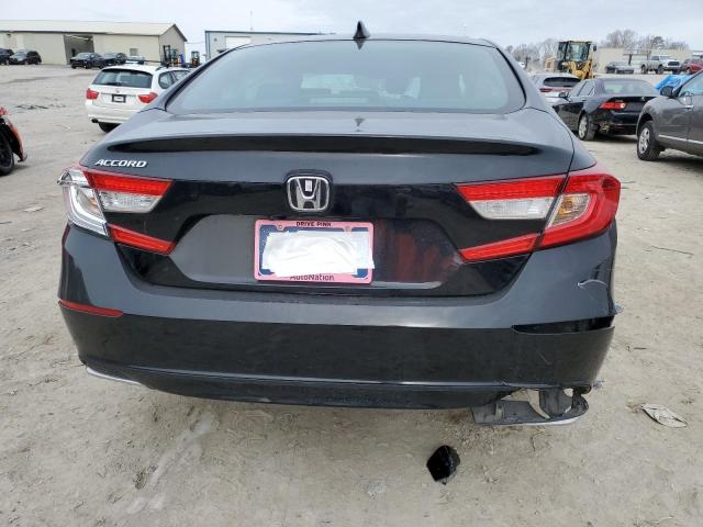 1HGCV1F1XMA086696 - 2021 HONDA ACCORD LX BLACK photo 6