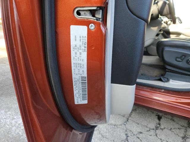 2C4RC1BG2JR175291 - 2018 CHRYSLER PACIFICA TOURING L ORANGE photo 13