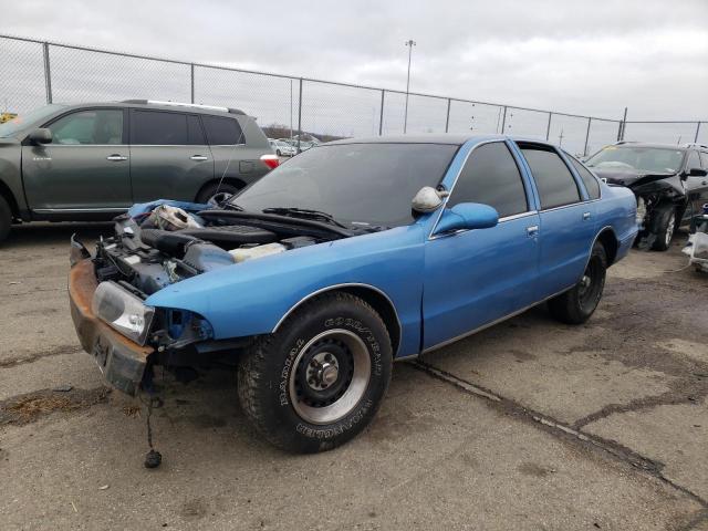 1G1BL52P5TR135295 - 1996 CHEVROLET CAPR/IMPAL CLASSIC SS Bleu photo 1