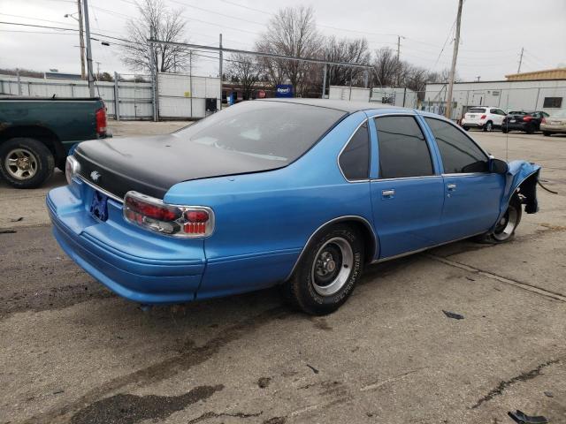 1G1BL52P5TR135295 - 1996 CHEVROLET CAPR/IMPAL CLASSIC SS Bleu photo 3