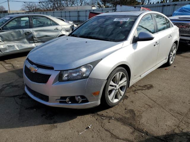 1G1PH5SC5C7384079 - 2012 CHEVROLET CRUZE LTZ SILVER photo 1