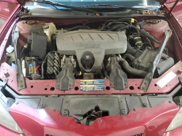 2G2WP552061187559 - 2006 PONTIAC GRAND PRIX 勃艮第红 照片 11