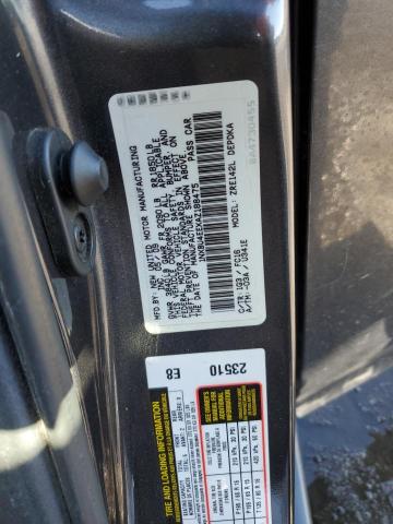 1NXBU4EEXAZ188475 - 2010 TOYOTA COROLLA BASE CHARCOAL photo 12