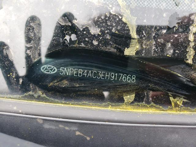 5NPEB4AC3EH917668 - 2014 HYUNDAI SONATA GLS CHARCOAL photo 12