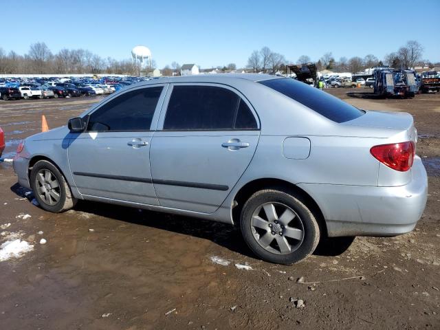 2T1BR32E05C406673 - 2005 TOYOTA COROLLA CE SILVER photo 2