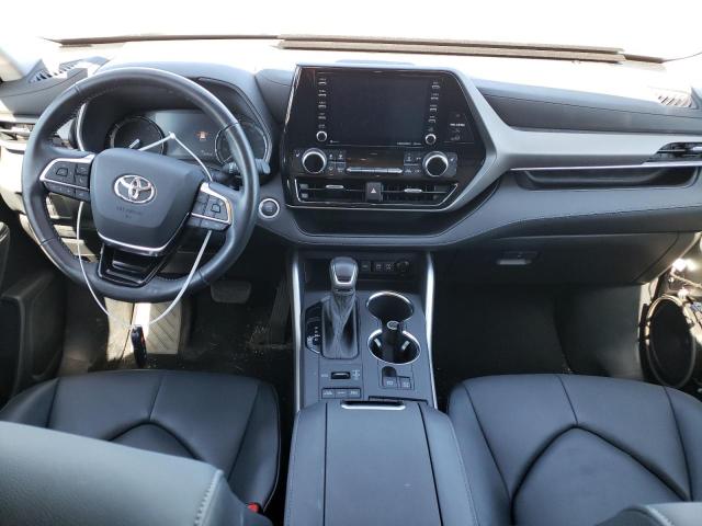 5TDGZRBH3MS551456 - 2021 TOYOTA HIGHLANDER XLE 灰色 照片 8