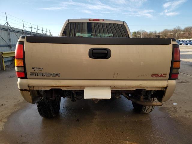 2GTEK13T251160548 - 2005 GMC NEW SIERRA K1500 BEIGE photo 6