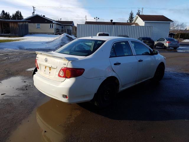 2T1BU4EE3AC259565 - 2010 TOYOTA COROLLA BASE WHITE photo 3