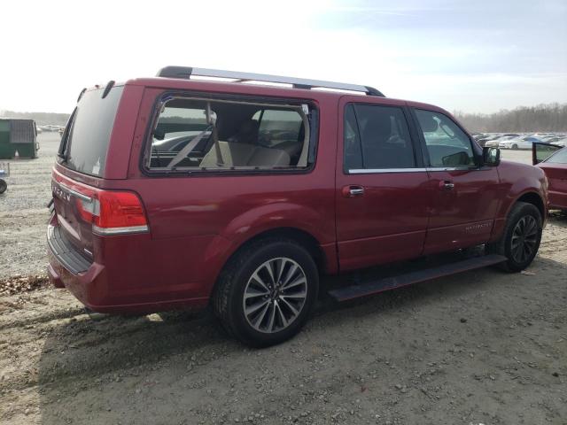 5LMJJ3HT4FEJ13293 - 2015 LINCOLN NAVIGATOR L RED photo 3