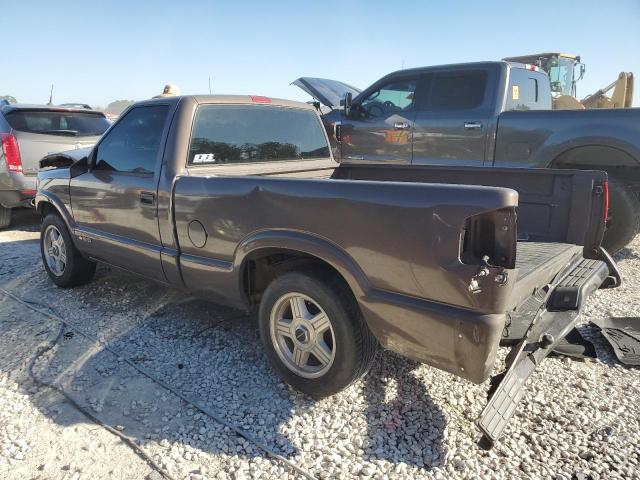 1GCCS144XV8175102 - 1997 CHEVROLET S TRUCK S10 BROWN photo 2