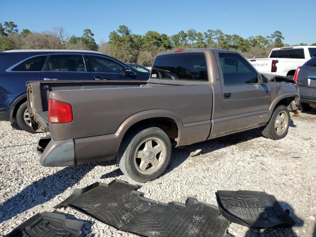 1GCCS144XV8175102 - 1997 CHEVROLET S TRUCK S10 BROWN photo 3