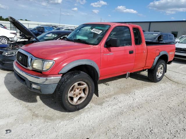 5TESM92N31Z821265 - 2001 TOYOTA TACOMA XTRACAB PRERUNNER წითელი ფოტო 1