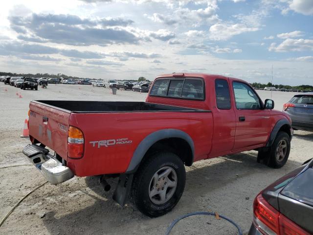 5TESM92N31Z821265 - 2001 TOYOTA TACOMA XTRACAB PRERUNNER RED photo 3