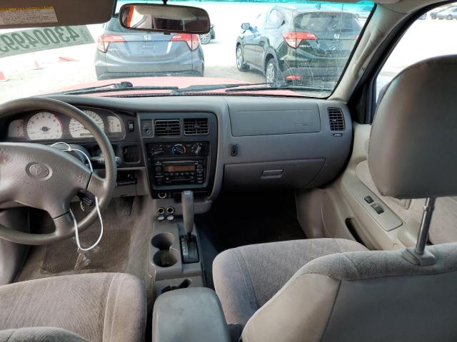 5TESM92N31Z821265 - 2001 TOYOTA TACOMA XTRACAB PRERUNNER წითელი ფოტო 8