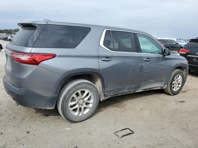 1GNERFKW2KJ241837 - 2019 CHEVROLET TRAVERSE LS GRAY photo 3