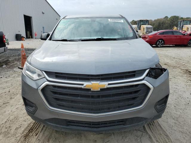 1GNERFKW2KJ241837 - 2019 CHEVROLET TRAVERSE LS GRAY photo 5