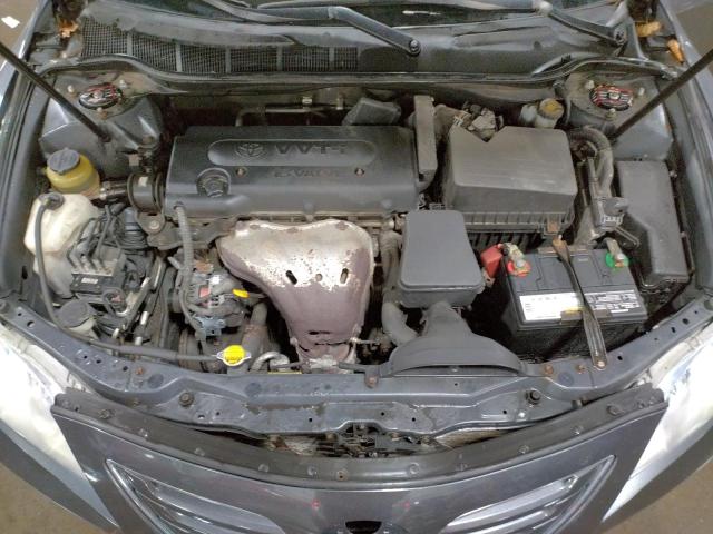 4T1BE46K67U725286 - 2007 TOYOTA CAMRY CE GRAY photo 11