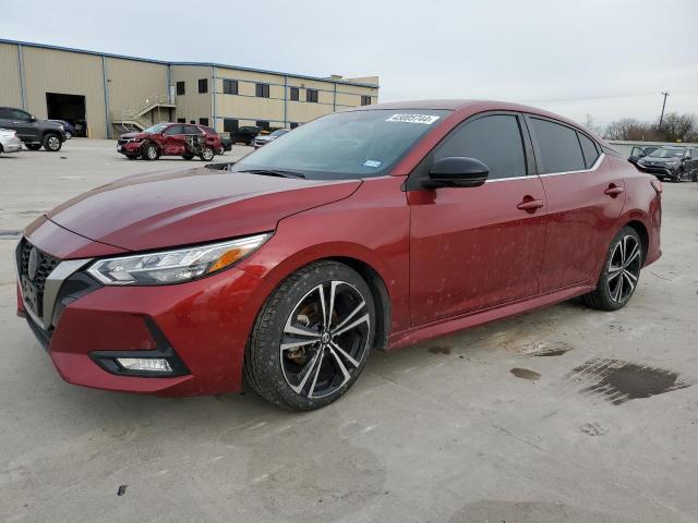 3N1AB8DV0MY206498 - 2021 NISSAN SENTRA SR RED photo 1