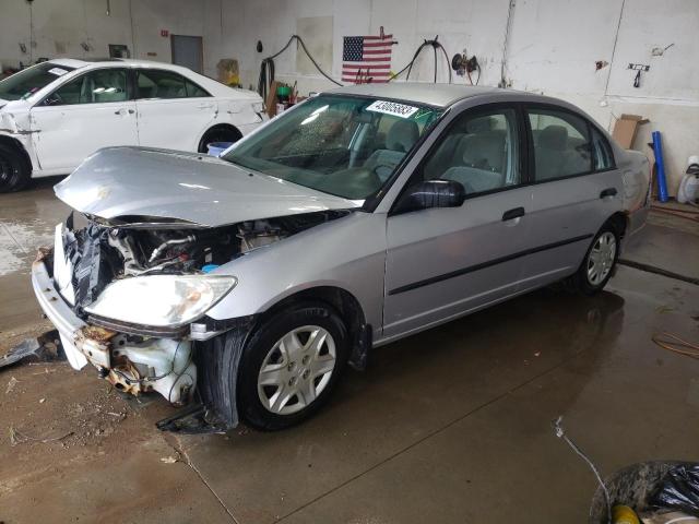 2HGES15395H033477 - 2005 HONDA CIVIC DX VP 银色 照片 1