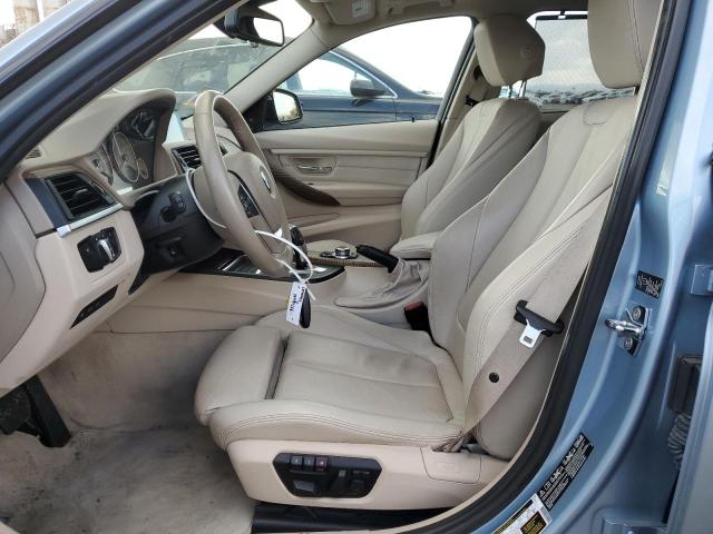 WBA3F9C59DF145044 - 2013 BMW ACTIVEHYBR BLUE photo 7