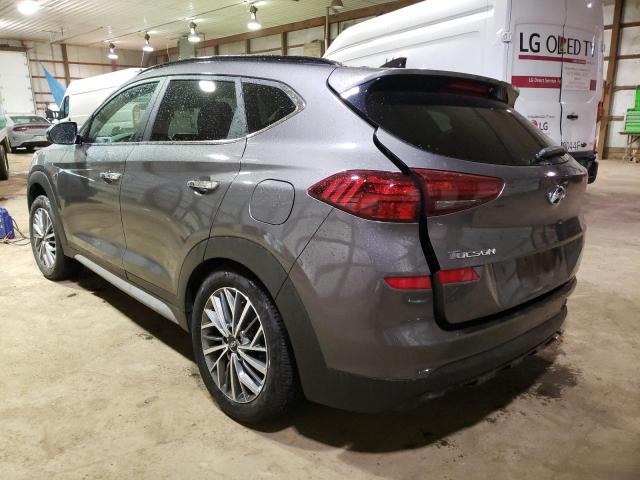 KM8J3CAL8LU176342 - 2020 HYUNDAI TUCSON LIMITED GRAY photo 2