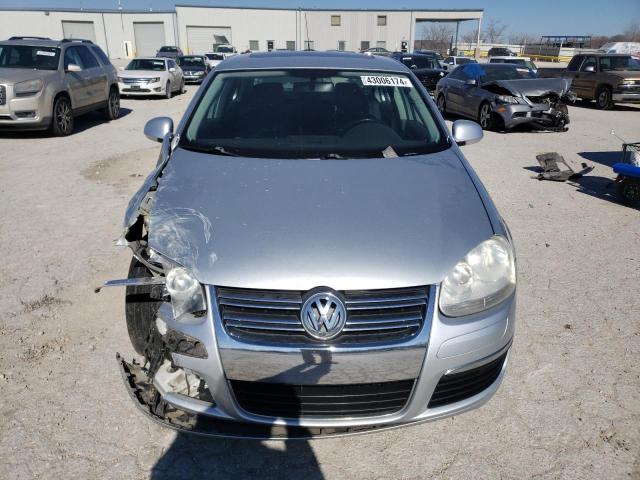 3VWEF71K07M062614 - 2007 VOLKSWAGEN JETTA WOLFSBURG SILVER photo 5