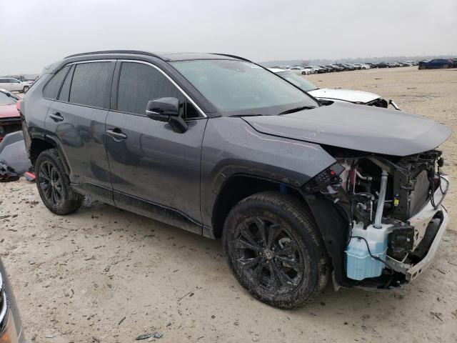 4T3E6RFV3NU079744 - 2022 TOYOTA RAV4 XSE GRAY photo 4