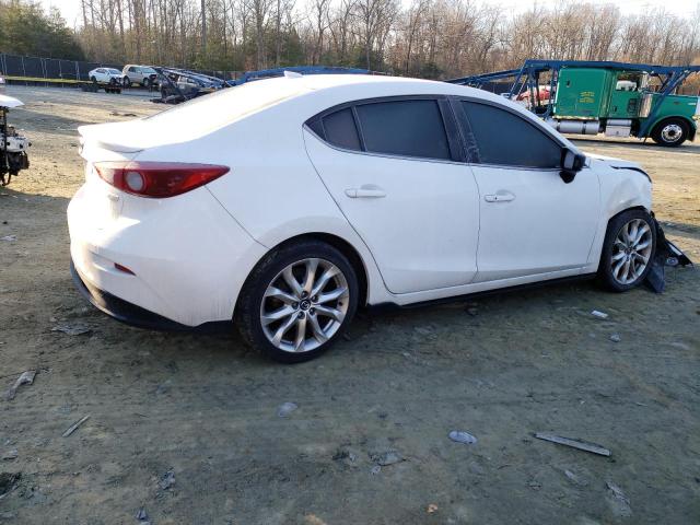 JM1BM1V37E1192282 - 2014 MAZDA 3 TOURING WHITE photo 3