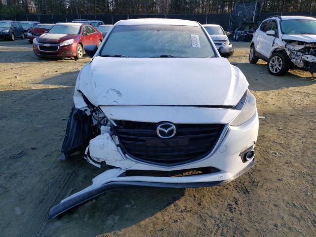 JM1BM1V37E1192282 - 2014 MAZDA 3 TOURING WHITE photo 5