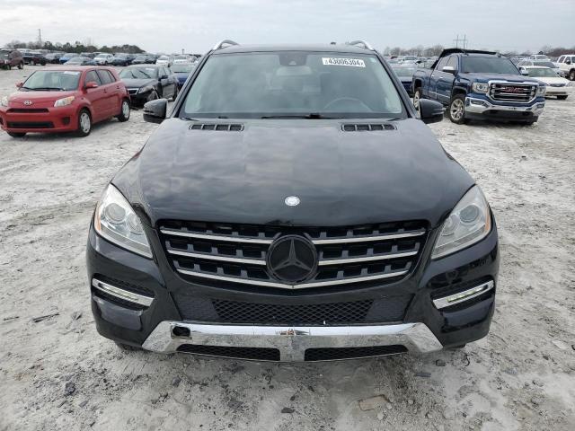 4JGDA5HB0EA364840 - 2014 MERCEDES-BENZ ML 350 4MATIC BLACK photo 5
