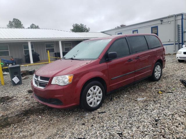 2C4RDGBG7FR517101 - 2015 DODGE GRAND CARA SE RED photo 1