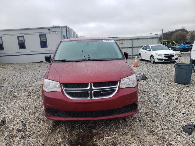 2C4RDGBG7FR517101 - 2015 DODGE GRAND CARA SE RED photo 5