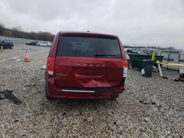 2C4RDGBG7FR517101 - 2015 DODGE GRAND CARA SE RED photo 6