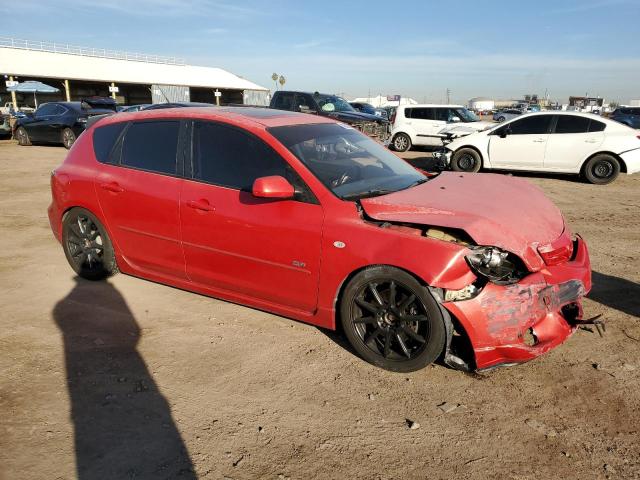 JM1BK143561526074 - 2006 MAZDA 3 HATCHBACK RED photo 4