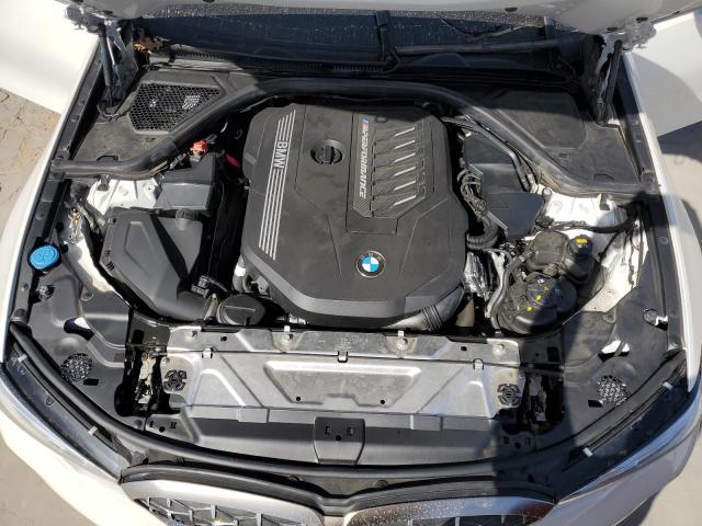 WBA5U7C06LAF53944 - 2020 BMW M340I WHITE photo 11