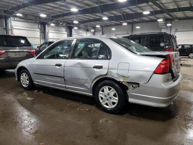 2HGES16394H616676 - 2004 HONDA CIVIC DX VP 银色 照片 2