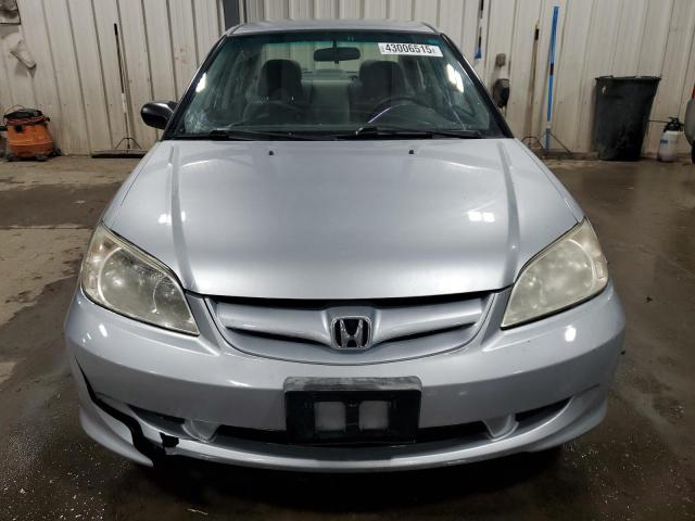 2HGES16394H616676 - 2004 HONDA CIVIC DX VP 银色 照片 5