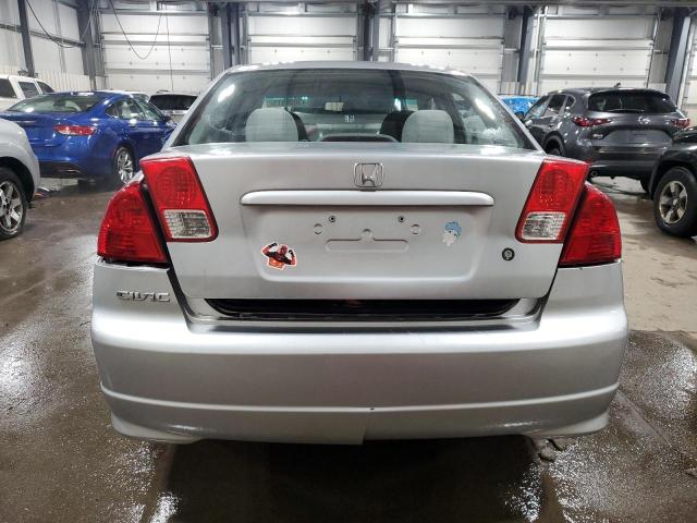 2HGES16394H616676 - 2004 HONDA CIVIC DX VP 银色 照片 6