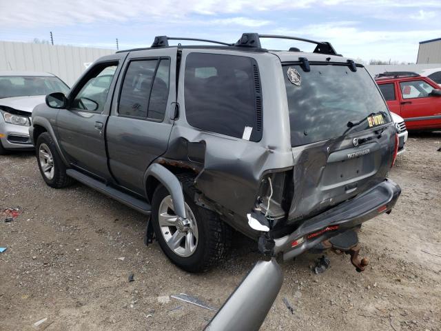 JN8DR09Y74W905813 - 2004 NISSAN PATHFINDER LE CHARCOAL photo 2