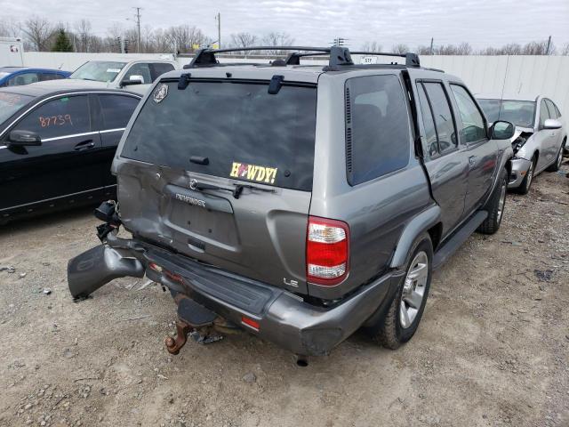 JN8DR09Y74W905813 - 2004 NISSAN PATHFINDER LE CHARCOAL photo 3