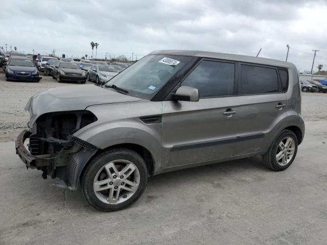 KNDJT2A22B7259025 - 2011 KIA SOUL + GRAY photo 1