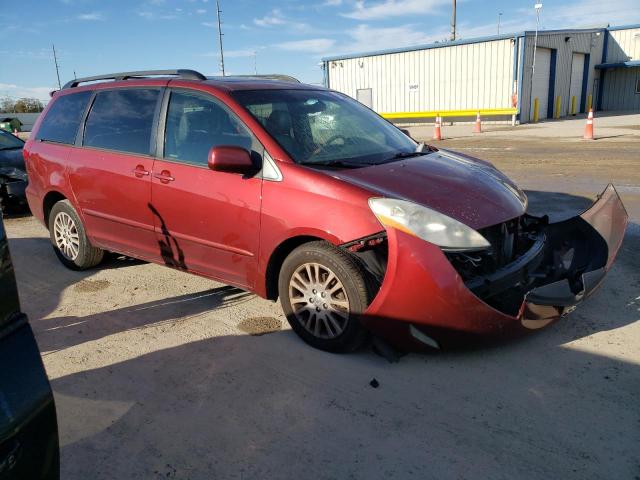 5TDYK4CC5AS334436 - 2010 TOYOTA SIENNA XLE RED photo 4