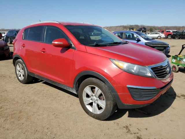 KNDPB3A25C7178248 - 2012 KIA SPORTAGE BASE RED photo 4