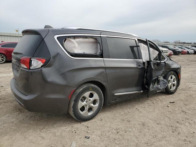 2C4RC1EGXHR777782 - 2017 CHRYSLER PACIFICA TOURING L PLUS GRAY photo 3