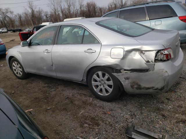 4T1BB46K29U067901 - 2009 TOYOTA CAMRY HYBRID SILVER photo 2