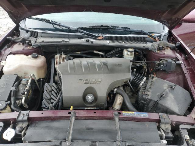 1G4HP52K14U102962 - 2004 BUICK LESABRE CUSTOM 勃艮第红 照片 11